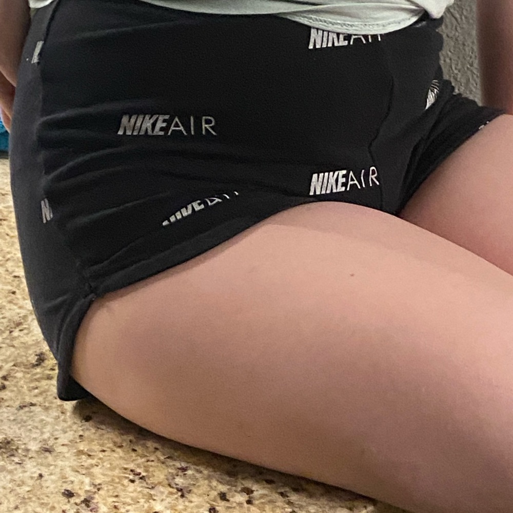 nike extra small black atheltic shorts